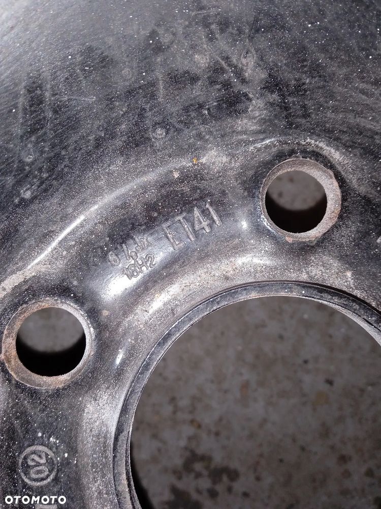 Felga stalowa KOŁO ZAPASOWE OPEL 6.5" x 16" ET 41 - 5