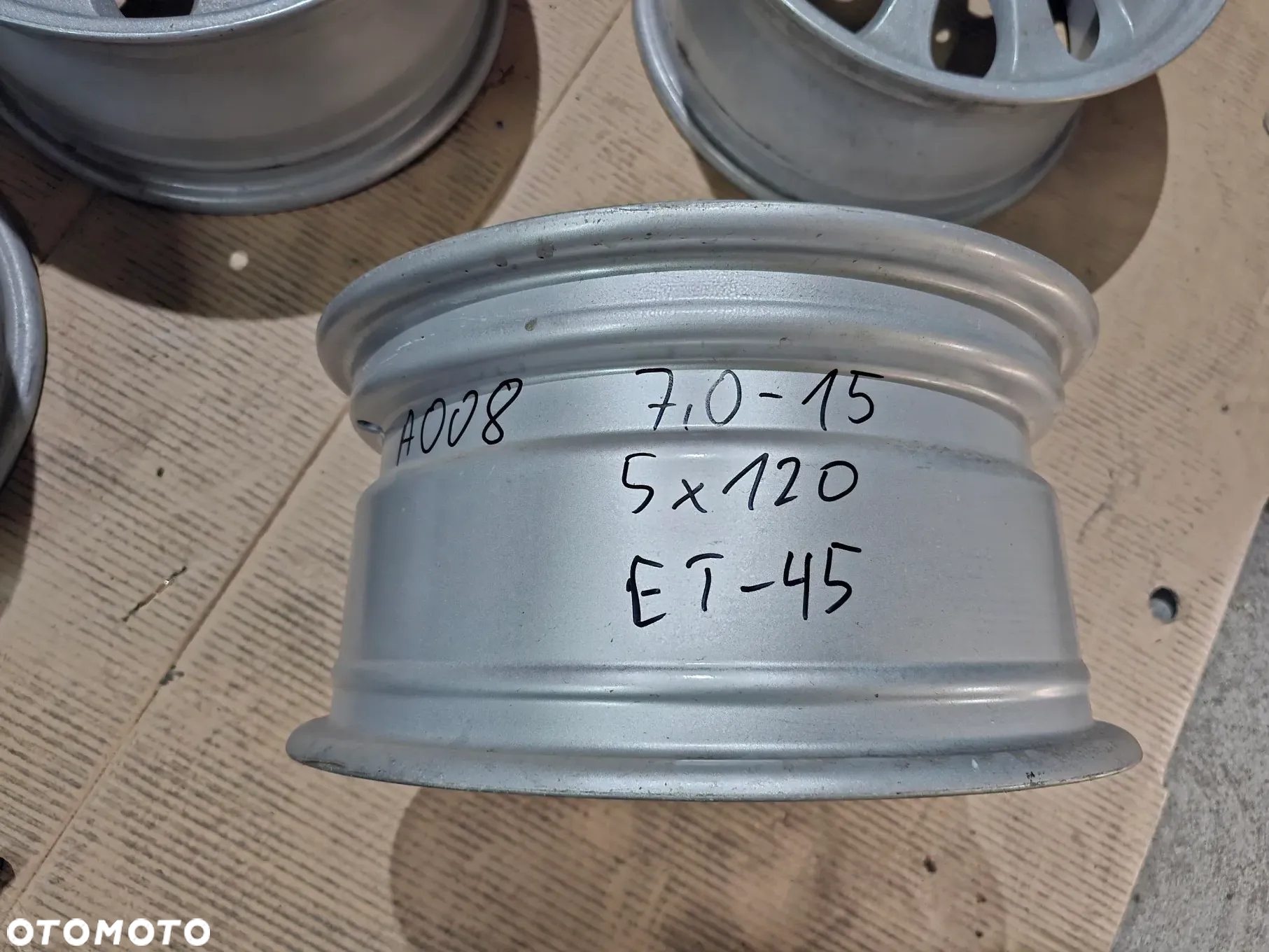 Felgi Aluminiowe 7,0-15 5x120x72,4 ET-45 RIAL MOTOSPORT SP5 A008 (NOWA) - 3