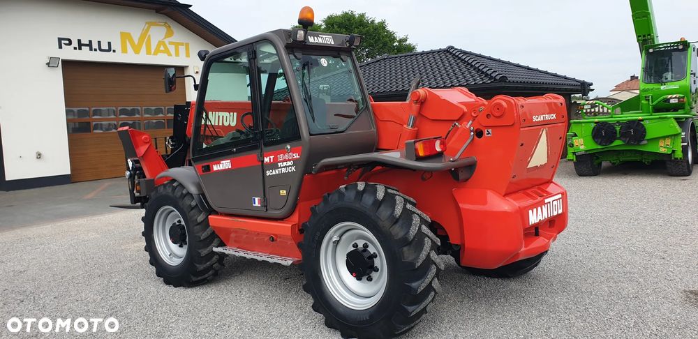 Manitou MT1340sl /KOSZ hydr.rozkładany/pilot/widły/tylko 3196mtg!! - 2