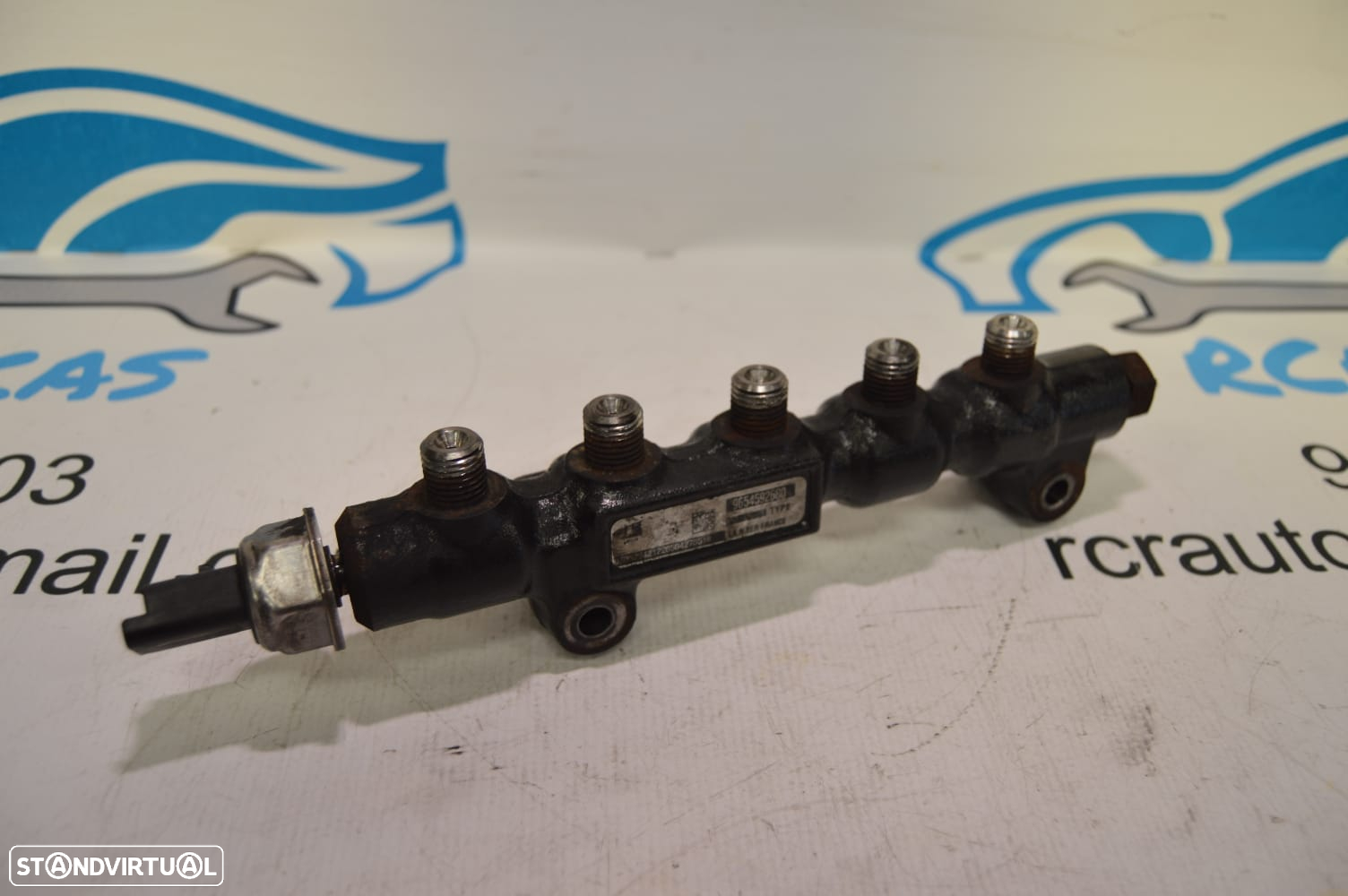 REGUA INJETOR INJETORES MINI COOPER R56 1.6D 16V 110CV 9HZ 9654592680 CLUBMAN R55 CABRIO R57 PEUGEOT PARTNER 207 307 308 407 CITROEN BERLINGO C2 C3 C4 MAZDA 3 FORD FOCUS FIESTA CMAX C-MAX INJECTOR INJECTORES - 7