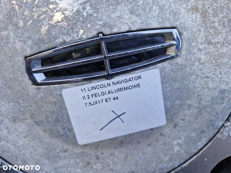 LINCOLN NAVIGATOR 2 II FELGI ALUMINIOWE ALUFELGI 17 CALI 7.5J ET44 6x135 - 5