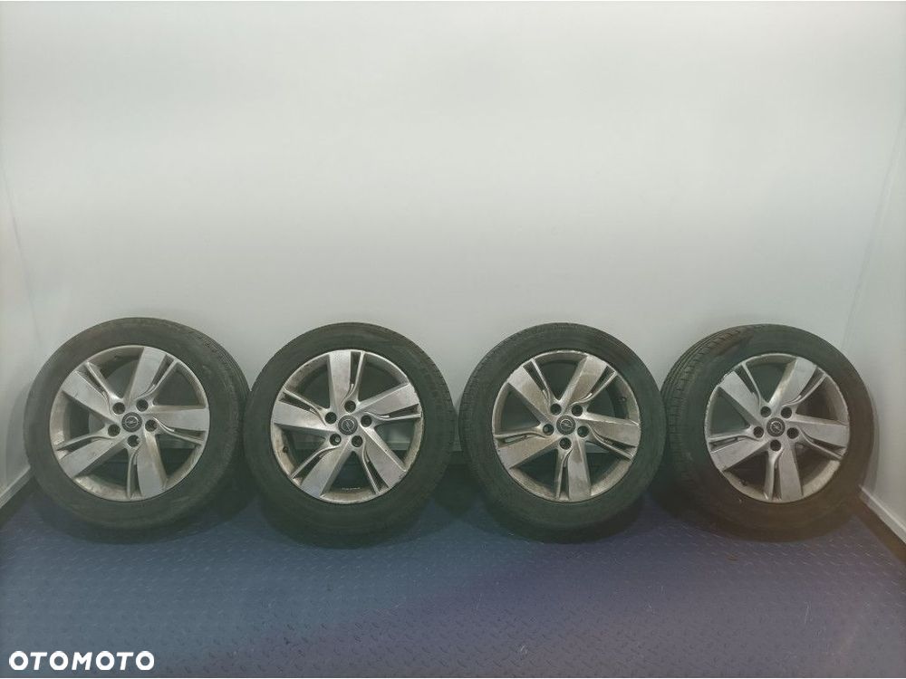 OPEL ASTRA J FELGI ALUMINIOWE Z OPONAMI 13367272 225/50 R17 5X115 - 1