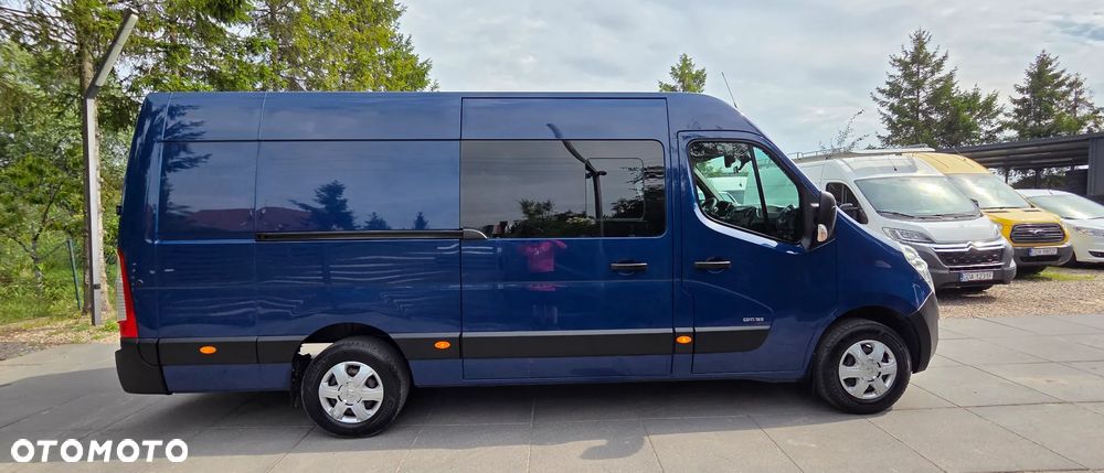 Opel MOVANO L3 H2 BRYGADÓWKA 6 MIEJSC KLIMATYZACJA HAK 3500kg - 4