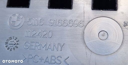 bmw f10 f11 schowek konsoli lewy 9166696 europa - 2