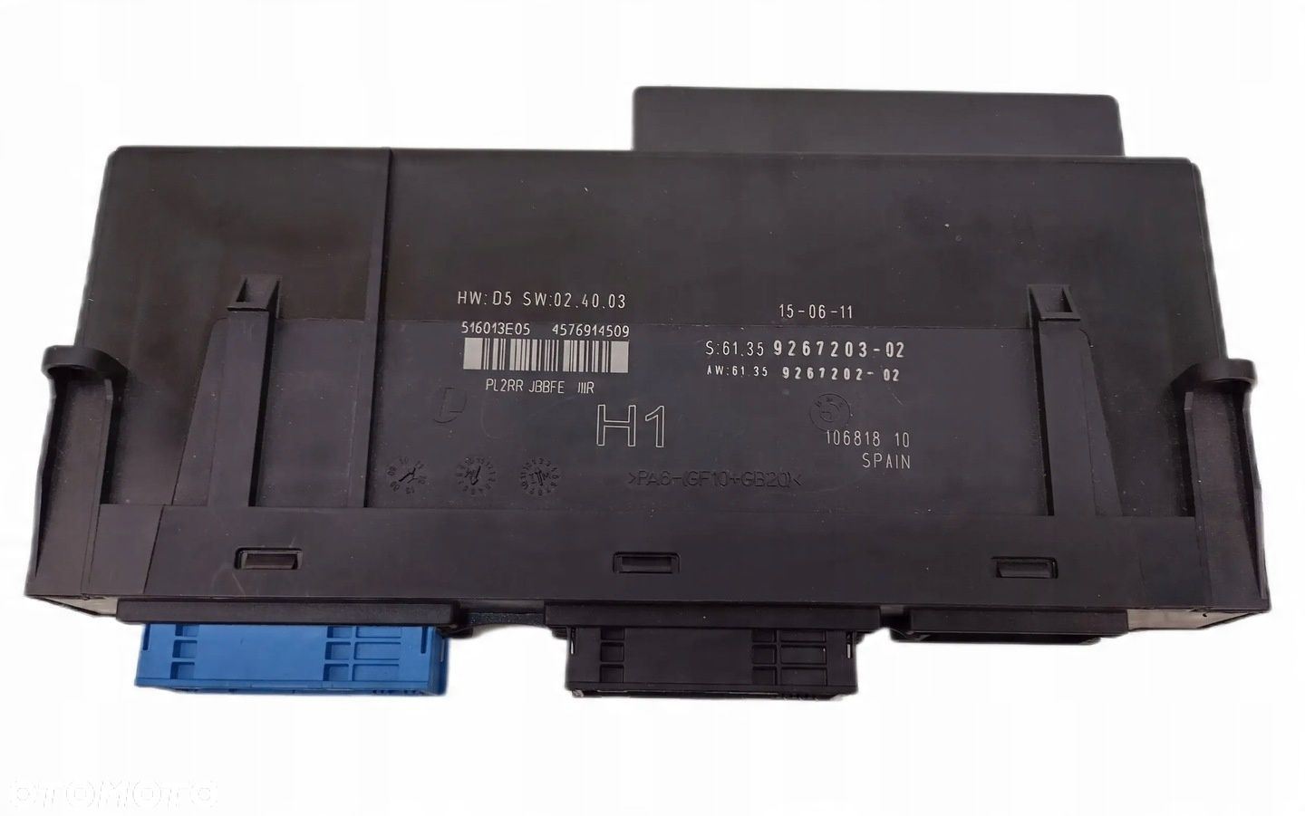BMW 3 E90 E91 LIFT MODUŁ KOMFORTU ŚWIATEŁ 9267203 ORYG - 1