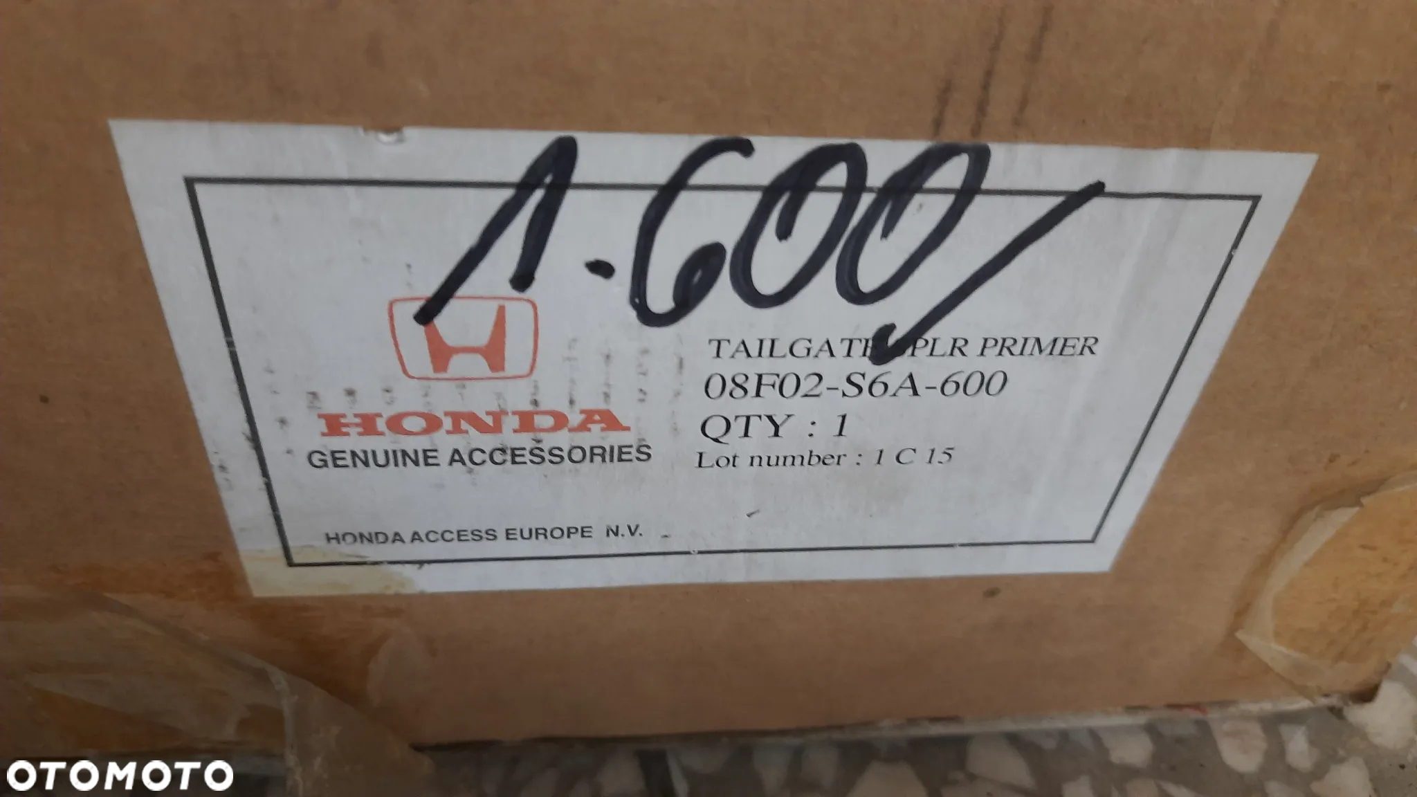 oryginalny spojler dachowy Civic 5D - 2