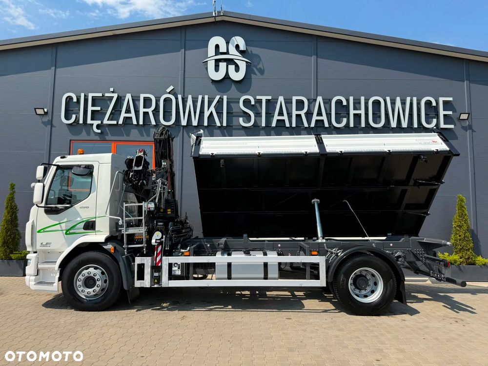 DAF LF CF 250 // Wywrotka 3-stronna // Żuraw HIAB XS 122 DUO // Klimatyzacja // Euro 6 // Krane, Kipper, Kran - 6