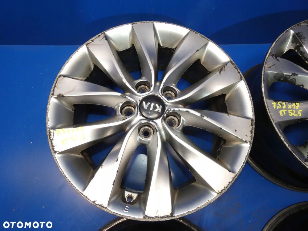 KIA OPTIMA IV FELGI ALUMINIOWE 17'' R17 KOMPLET 5X114.3 - 2