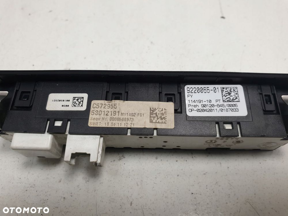 BMW F01 F02 PANEL ASYSTENT KIEROWCY 9220065 - 3