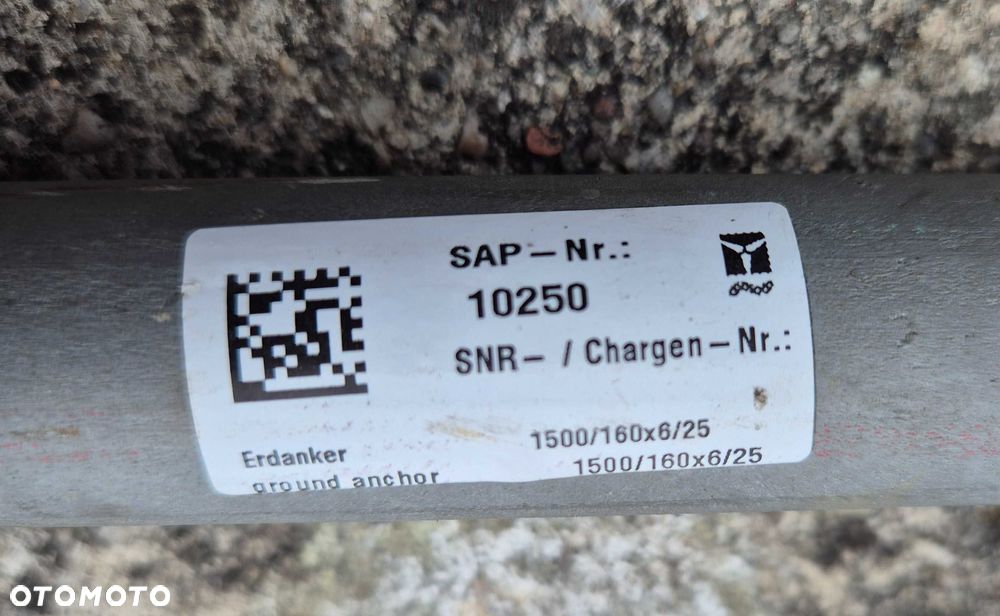 ENERCON Kotwica Gruntowa 150‌0/1‌60x‌6/2‌5 - 6