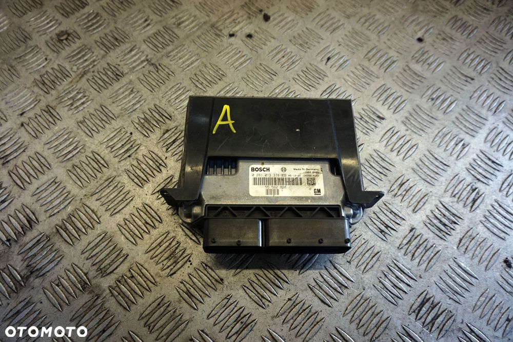 STEROWNIK SILNIKA KOMPUTER 9-5 LIFT II 1.9 TDI 55562898 0281013378 SAAB 2005-2010 - 1