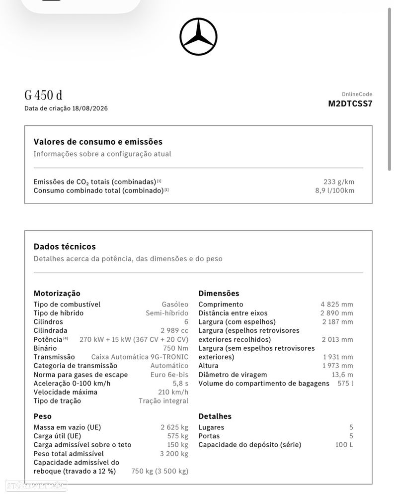 Mercedes-Benz G 450 d - 7