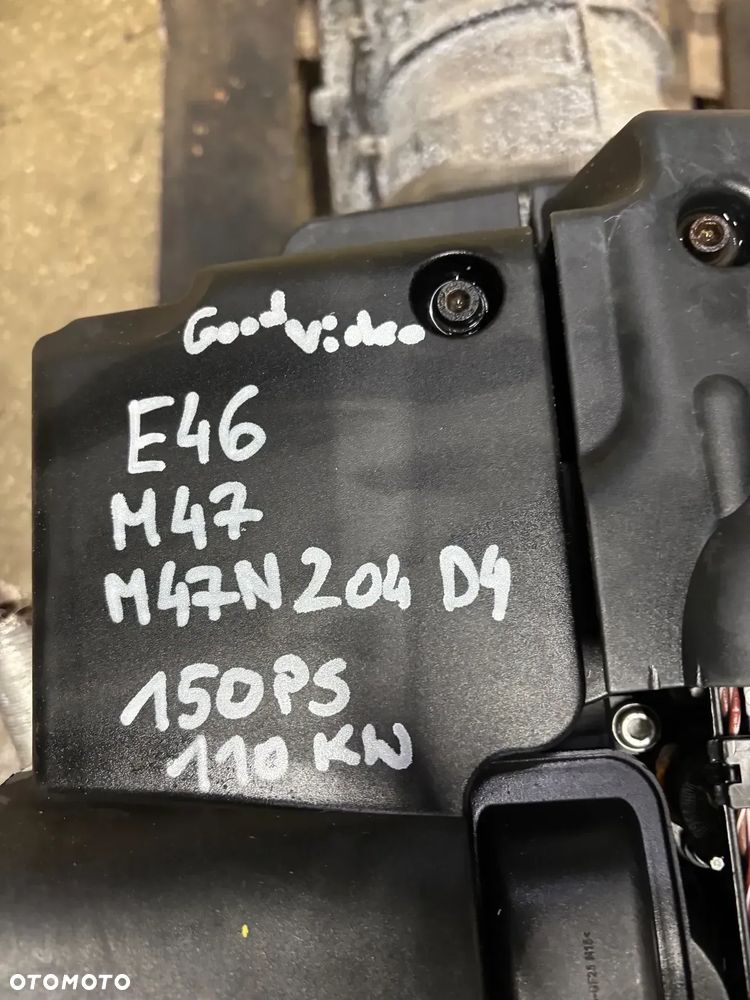 Silnik Kompletny  M47 2.0D BMW E46 m47 150 ps koni  film video - 3