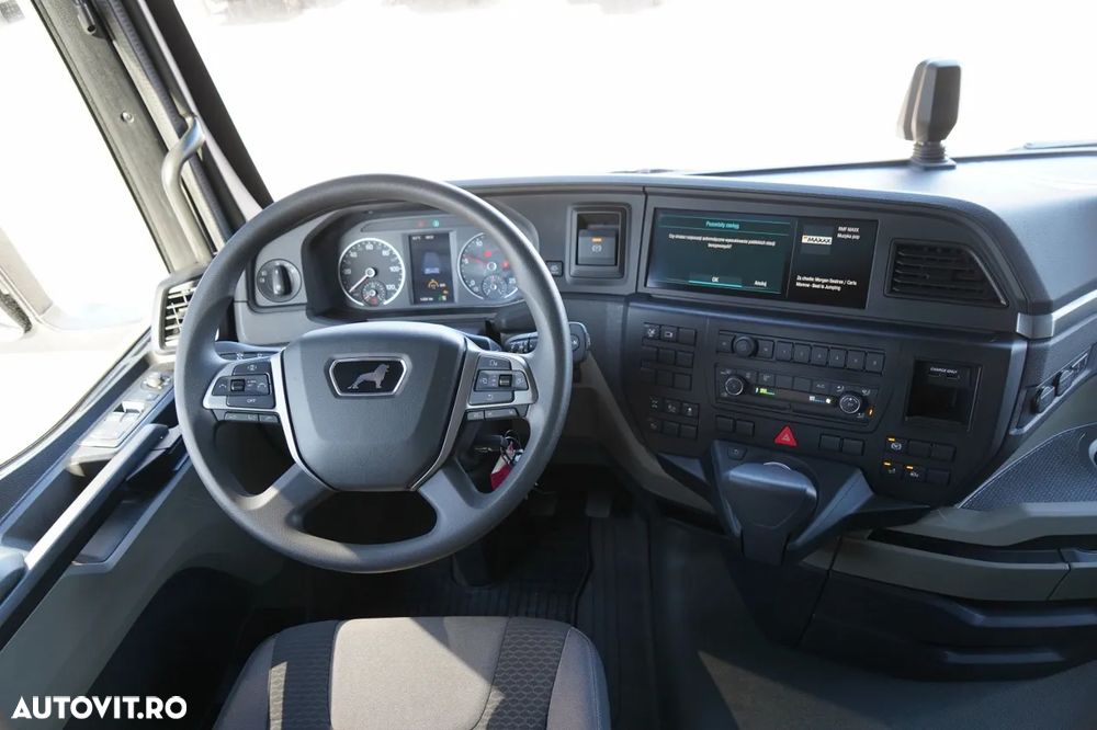 MAN TGX 26.520 / 6x2 / 9.3 M CORTINĂ / ACOPERIȘ RIDICABIL / AXĂ RIDICABILĂ / DIRECȚIE / NOU - 29