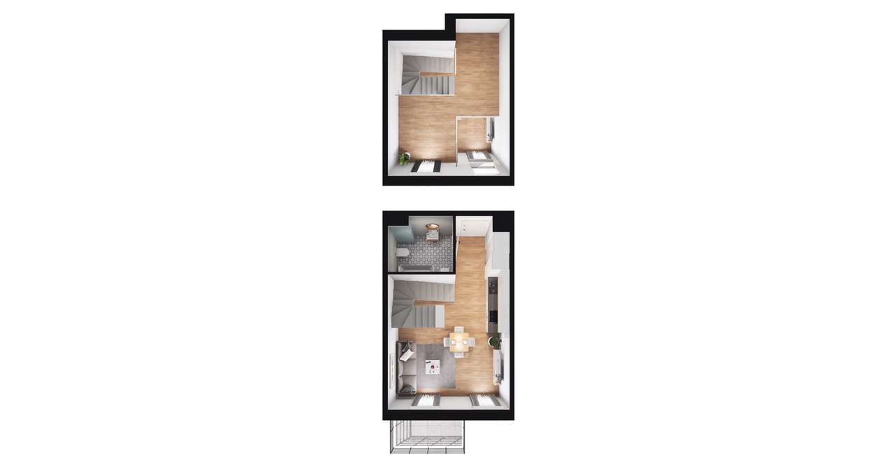 2-pokojowe mieszkanie 48m2 + balkon Bez Prowizji - Pełny obrazek: 4/10