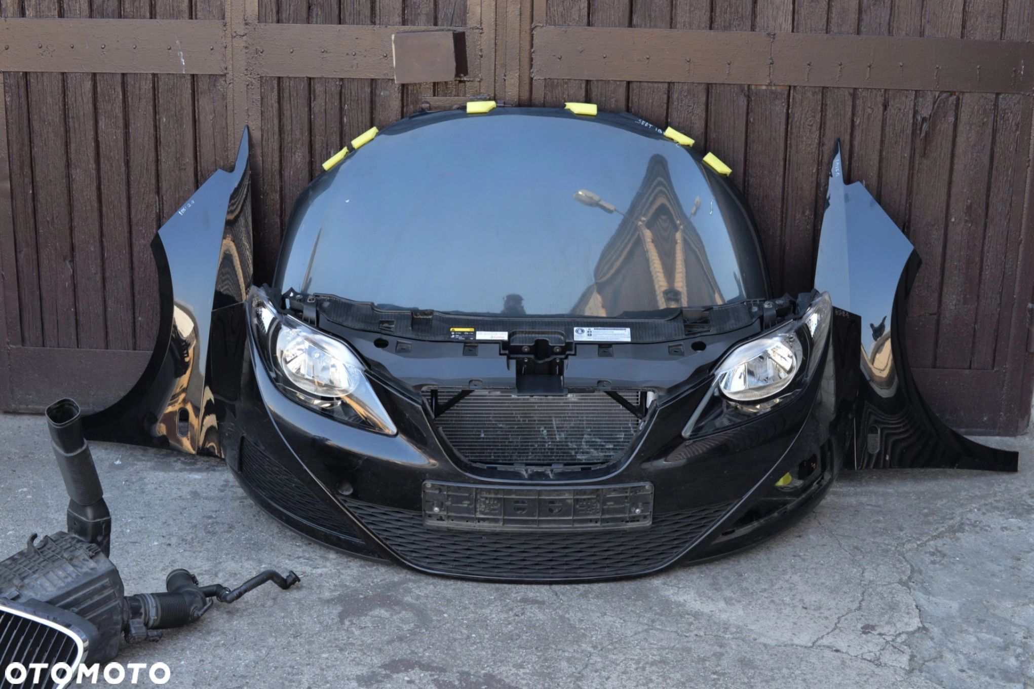 MASKA ZDERZAK GRILL BŁOTNIK LAMPA H7 XENON PAS BELKA SEAT IBIZA 6J 08- - 1