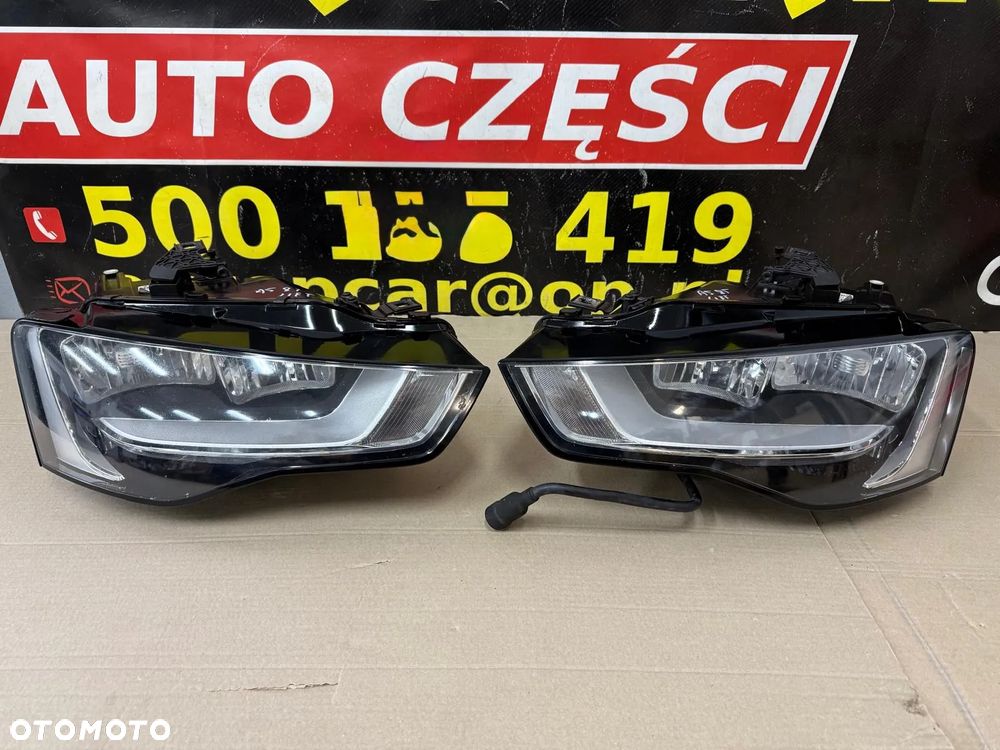AUDI A5 8T LIFT LAMPY PRZÓD LEWA 8T4941003BB PRAWA 8T4941004BB KOMPLET - 1