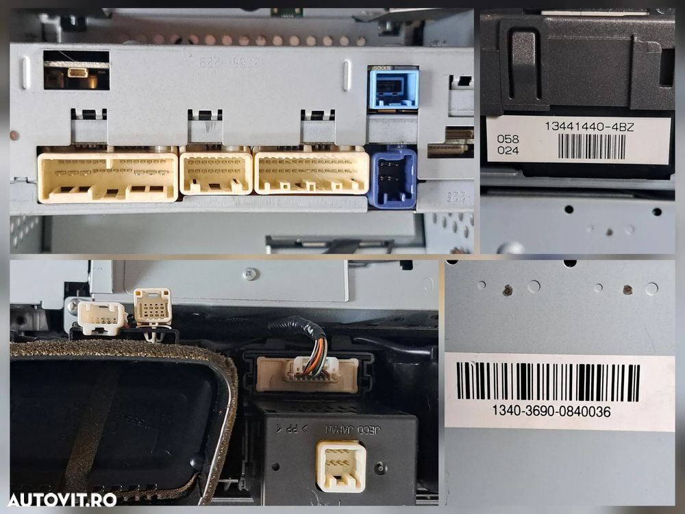 Navigatie Ecran LCD Display cu Touch si Panou Climatronic Original Lexus LS 460 / LS 600h - Cod OEM 86110-50200 (2007, 2008, 2009) - 8