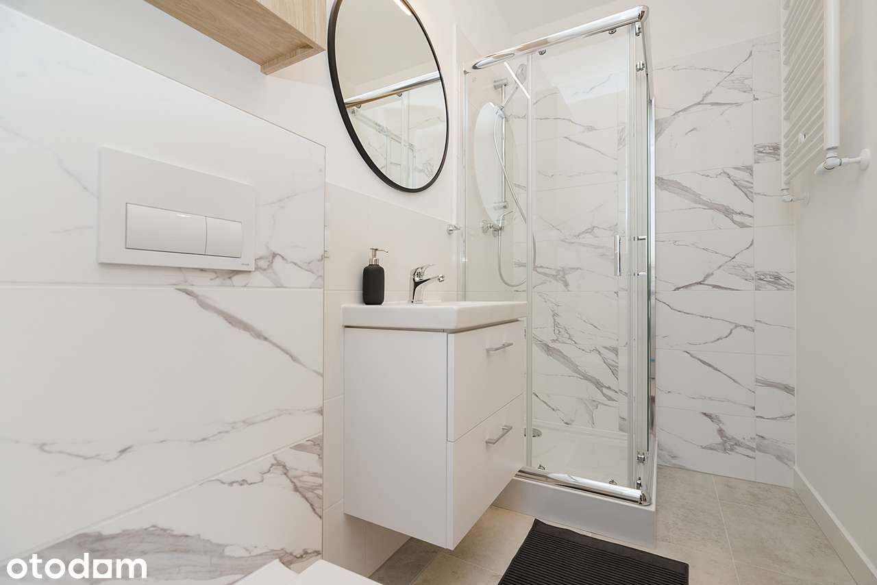 Studio 24² z balkonem, nowoczesne, komfortowe, petfriendly.