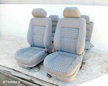 VW PASSAT B5 1.9TDI 00r FOTELE SIEDZENIA WNĘTRZE ŚRODEK KOMPLET JASNE KOMBI - 1