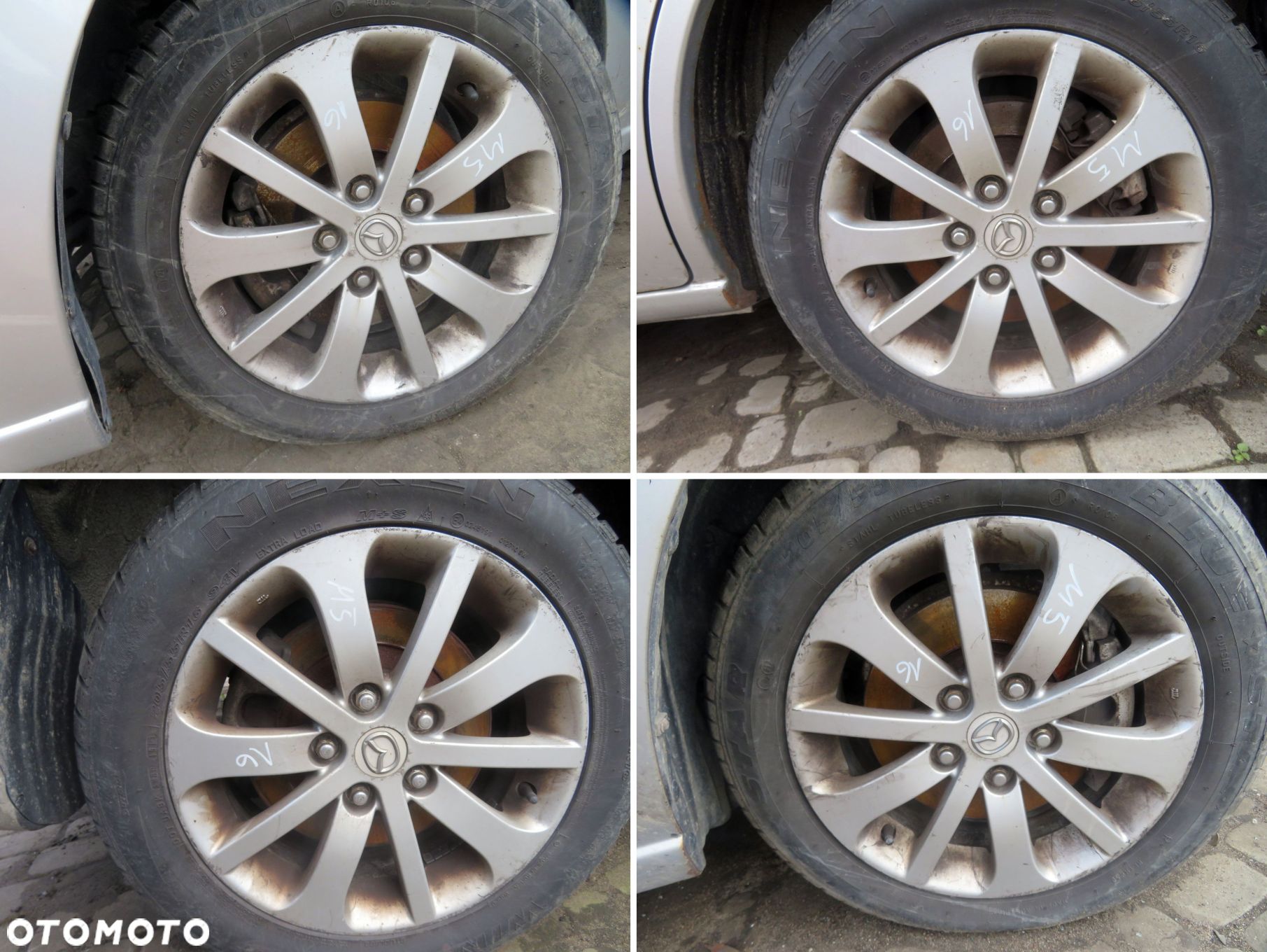 KOŁA FELGI ALUFELGI 5 CR19 I  16 5x114.3 MAZDA 2005-2008 - 1
