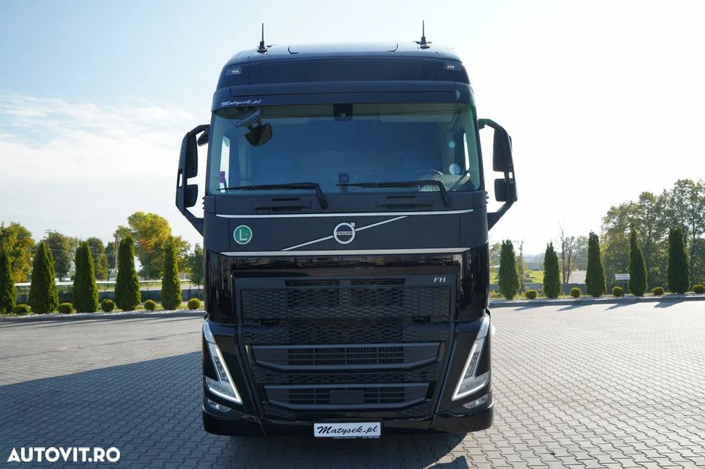 Volvo FH 500 / MEGA / COMBINAT TANDEM TRAVEL 120 M3 / 2024 / I-PARK COOL / DOCURI DE ACOPERIRE PENTRU CĂRUCIOR / PUNTE RIDICATĂ / JANTE DIN ALIAJ / REMORCĂ WECON - 8