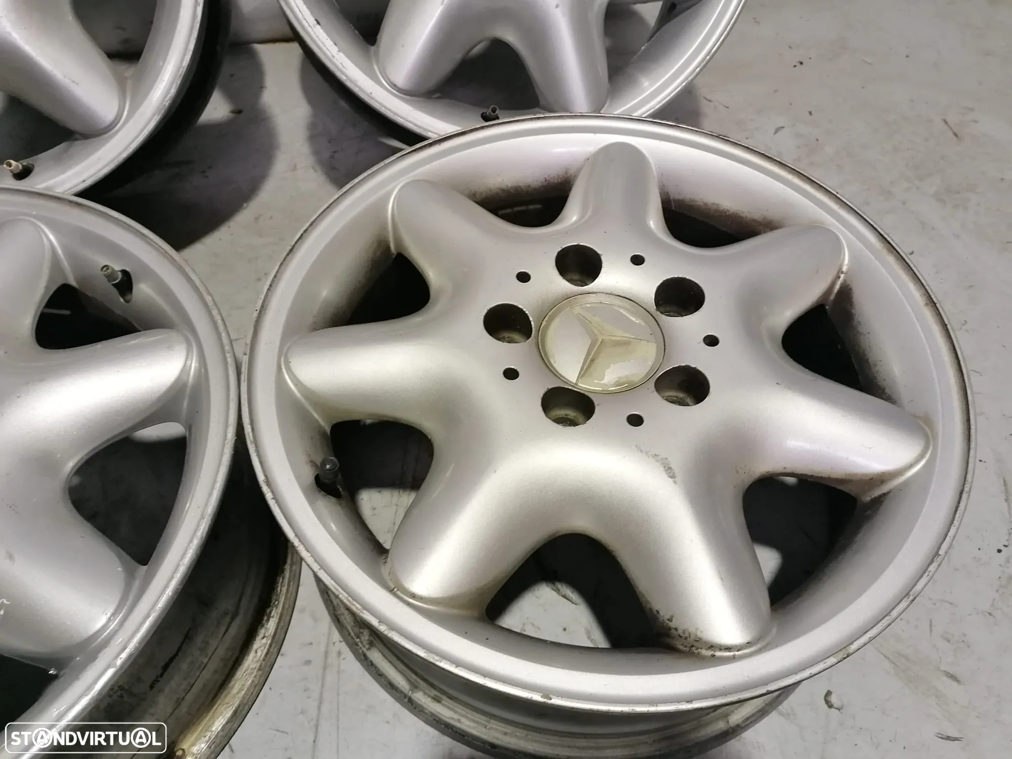 Jantes 15 polegadas Mercedes - 4