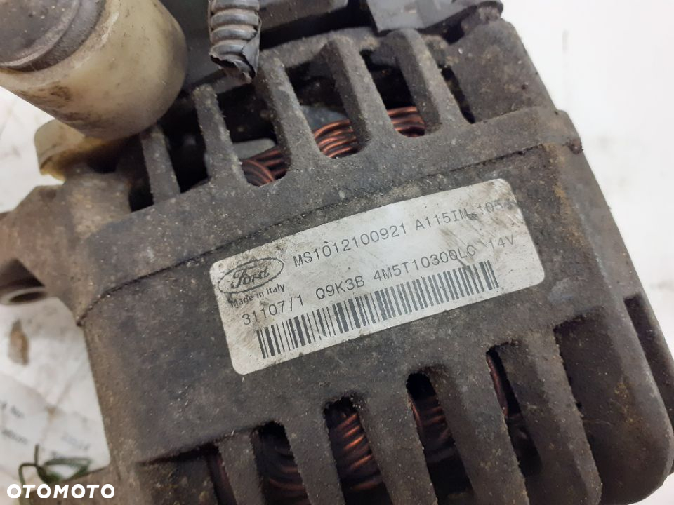 ALTERNATOR FORD FOCUS MK1 MK2 1.8 TDCI 4M5T10300LC ORYGINAŁ WYSYŁKA! - 4