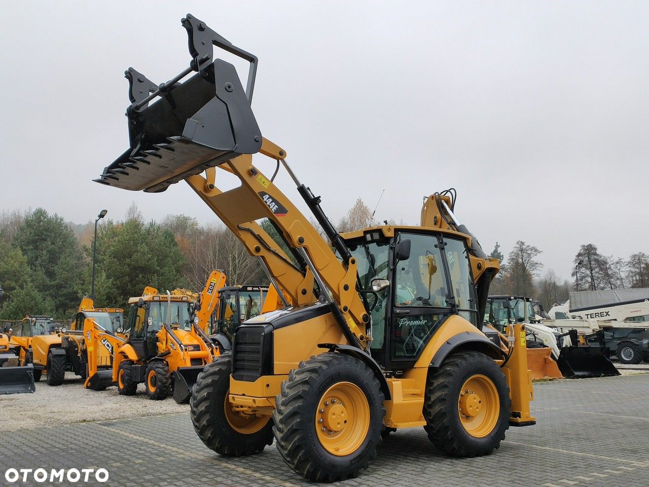 Caterpillar 444E Premier Sterowanie na Joystickach FULL OPCJA - 21