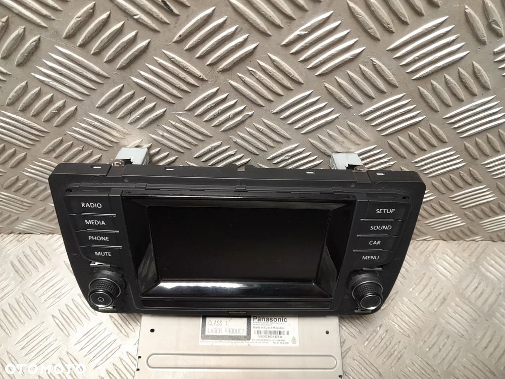 VW GOLF VII RADIO WYŚWIETLACZ CZYTNIK NAVIGACJI SSD 5G0035820A 5G0919605 - 4