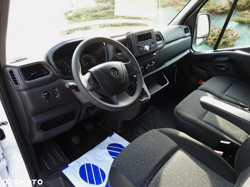Opel MOVANO PLANDEKA 10 PALET WEBASTO KLIMATYZACJA TEMPOMAT LEDY PNEUMATYKA  165KM - 3