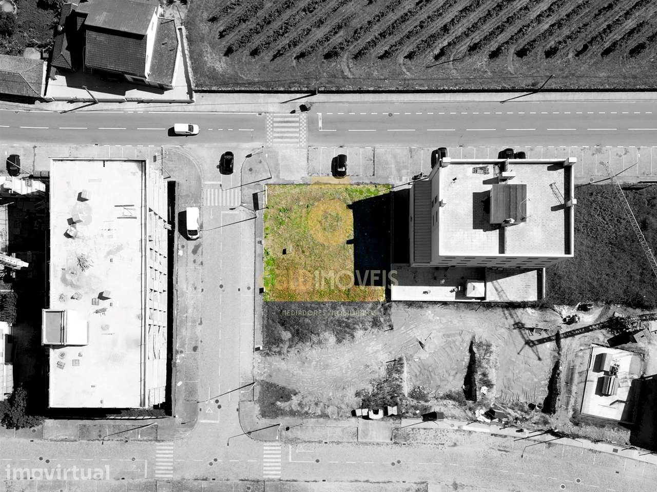 Terreno Para Construção  Venda em Caíde de Rei,Lousada - Grande imagem: 2/3