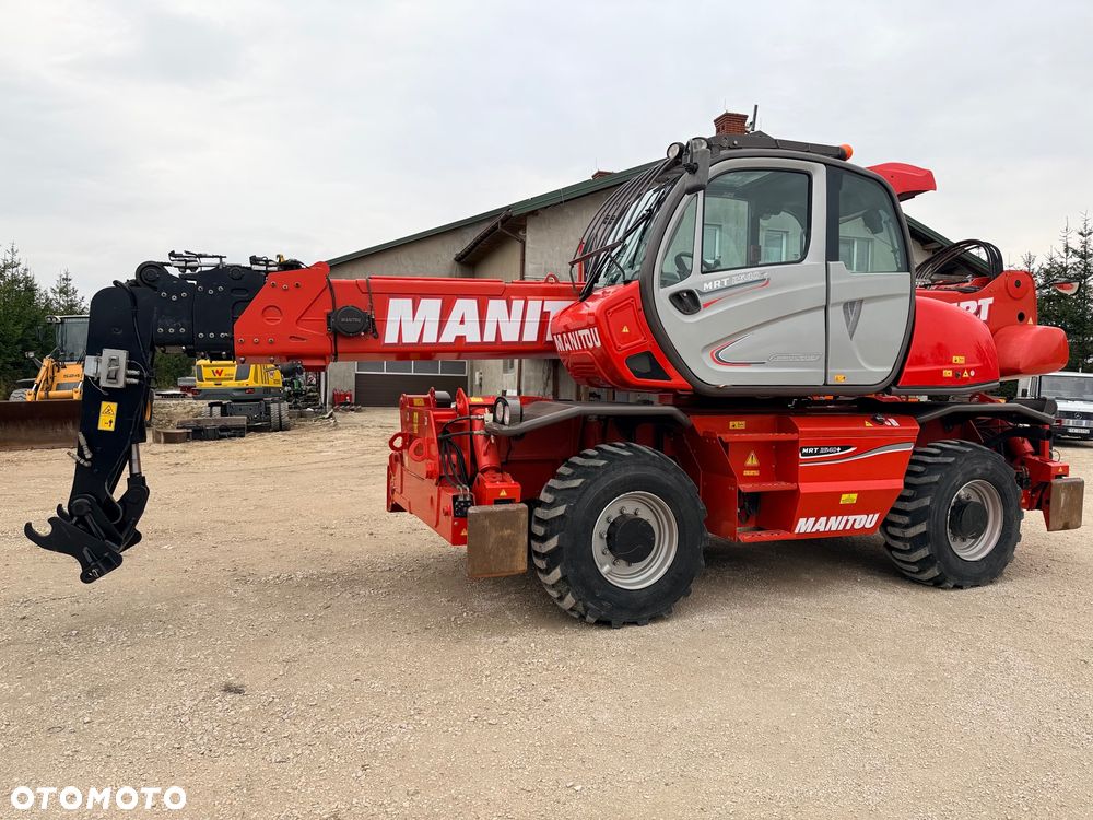Manitou Ładowarka teleskopowa MANITOU ROTO Mrt 2540 + Privilage 360° obrotowa 2150 2550 1840 PILOT sterowania Kosz Widły manitka silnik Mercedes 2015r Wciagarka dźwig 1 właściciel KLIMA serwisowana Merlo - 23