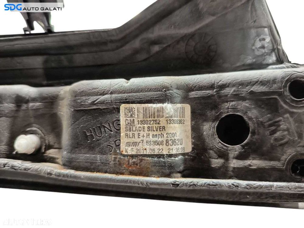 Oglinda Dreapta Electrica Opel Astra J 2009 - 2016 Cod 13302752 13308362 Culoare argintiu [L6457] - 3