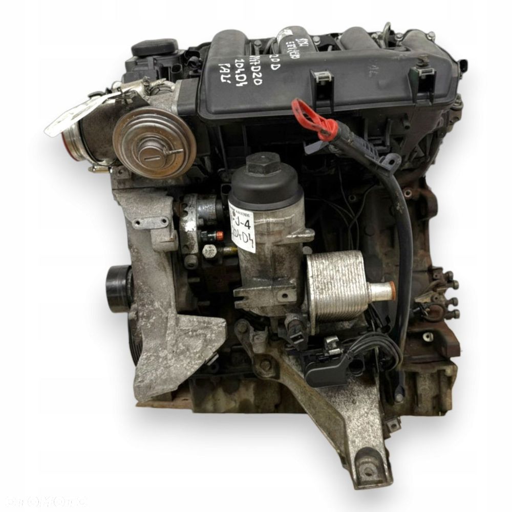 SILNIK M47D20 BMW E81 E87 E88 2.0 D DIESEL 204D4 diesel kompletny 164 555km - 4