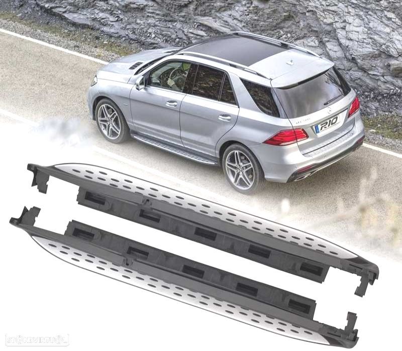 ESTRIBOS LATERAIS MERCEDES ML W166 GLE W166 11-16 - 1