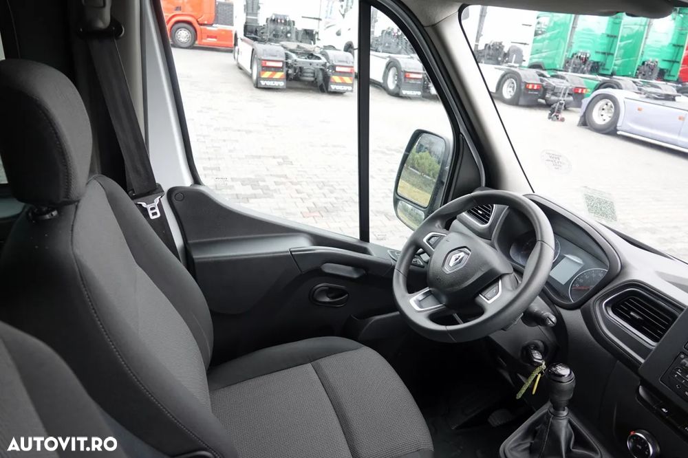 Renault MASTER / CAROSERIE ROATĂ / FUGO / CABINĂ MIXĂ 7 LOCURI / CAROSERIE / DEALER POLONESC / UNIC PROPRIETAR - 25