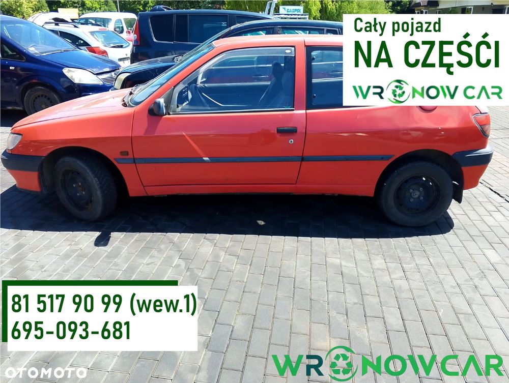 Peugeot 306 I (93-01r.) 1.4 B 74KM. Silnik KFX/KDX/KFW Skrzynia 20CC27.Cały na części.GWARANCJA !!!  Przód Tył Zestaw Komplet Drzwi Klapa Zderzak Błotnik Maska Grill Atrapa Szyba Pas Lampa Lusterko Boczki Fotel Kanapa Kokpit Deska Rozdzielcza Przełącznik Włącznik Sterownik Przewody Wiązka Instalacja Moduł Komputer Czujnik Listwa Pompa Alternator Wtryski Głowica Rozrusznik Kompresor Sprzęgło Dwumas Silnik Skrzynia ABS Klimatyzacji Paliwa Wspomagania Kolektor Turbina Przepustnica Zawór Chłodnica Koło Hak Belka Sanki Zawieszenie Mcpherson Półoś Amortyzator Wydech Tłumik Zacisk Most - 1