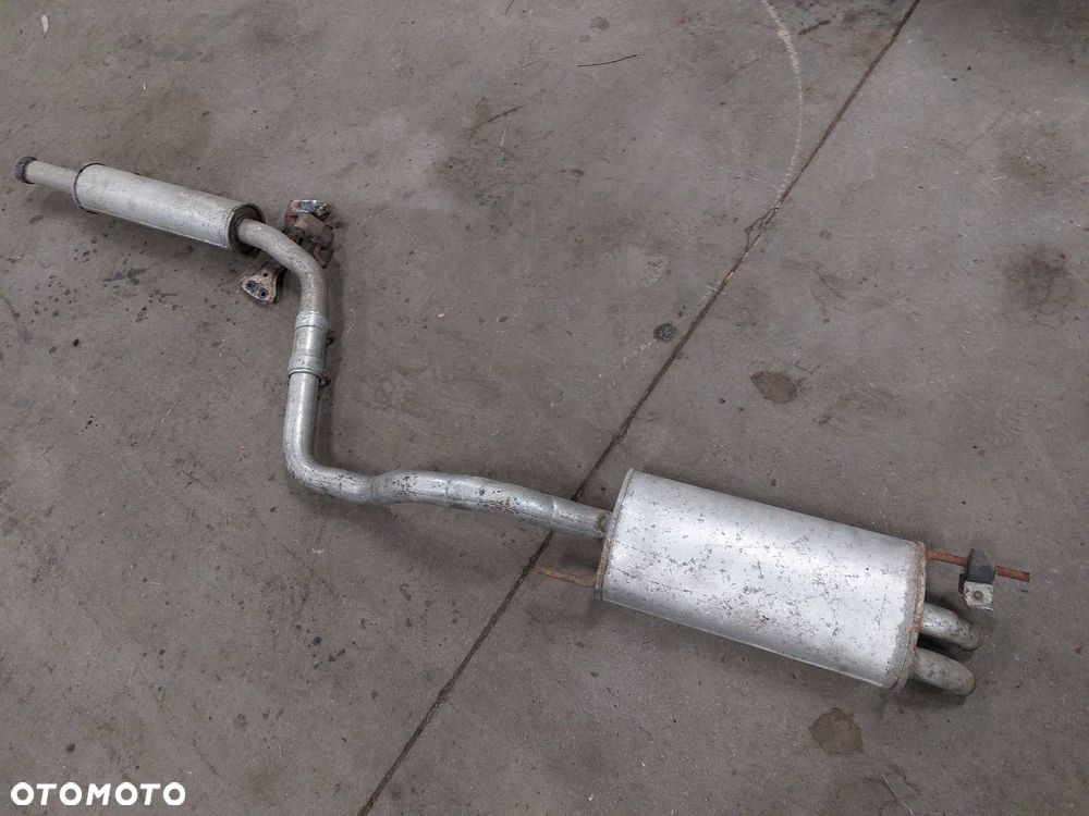 TŁUMIK WYDECH KOŃCOWY + ŚRODKOWY VOLKSWAGEN POLO III LIFT 1.4 TDI - 4