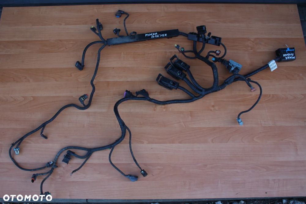WIĄZKA INSTALACJA SILNIKA OPEL MOKKA 1.6 BENZYNA A16XER 95428684