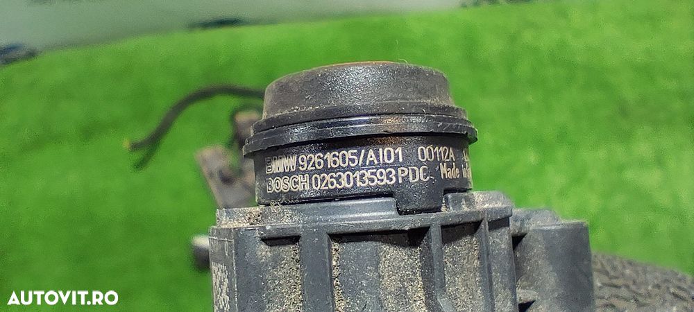 INSTALATIE + SENZORI PARCARE PDC BARA SPATE BMW F20 F30 F31 F15 X5 COD OEM 9261605 / 66209261605 / 0263013593 2011-2019 - 7