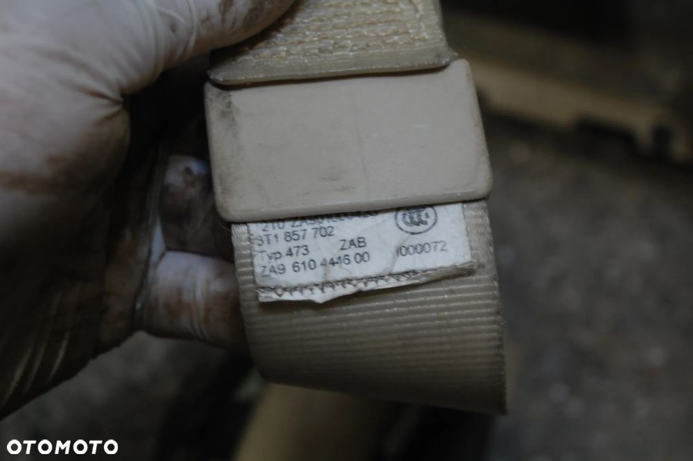 DESKA ROZDZIELCZA KONSOLA AIR BAG KOMPLET SKODA SUPERB II 3T1857701 - 7