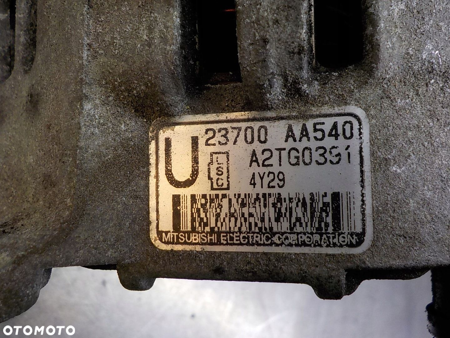 SUBARU IMPREZA II GD ALTERNATOR A2TG0391 - 4