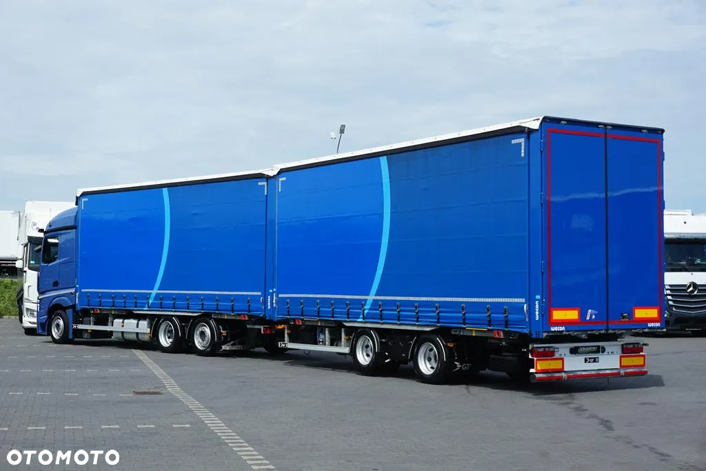 Mercedes-Benz ACTROS / 2545 / ACC / E 6 / MP 5 / ZESTAW PRZESTRZENNY 120 M 3 / BDF 2 X 7,82 M - 6