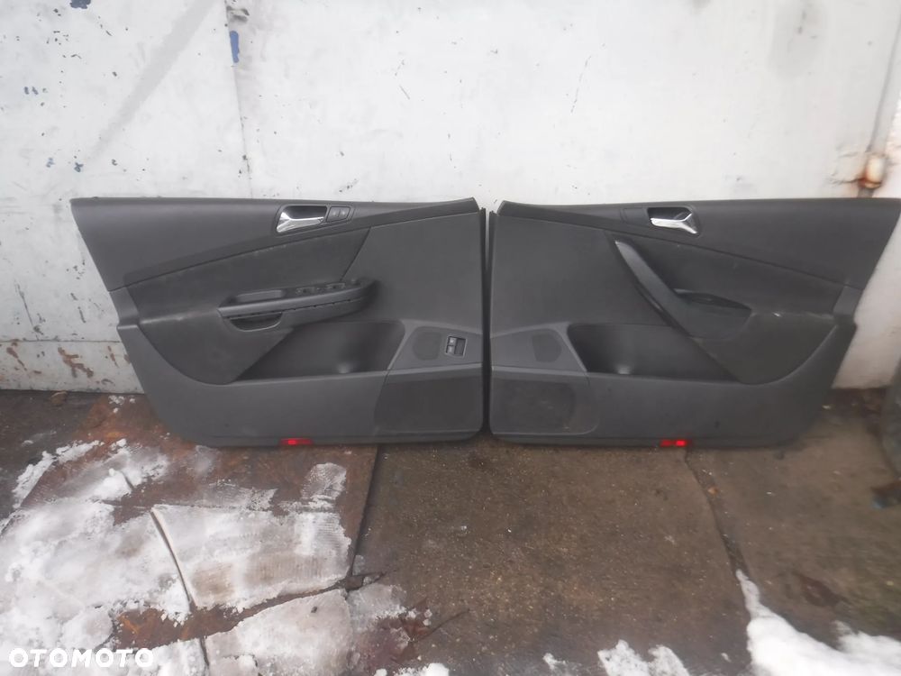 Vw Passat B6 boczki tapicerki drzwi przod lewa prawa  kpl  EUROPA - 1