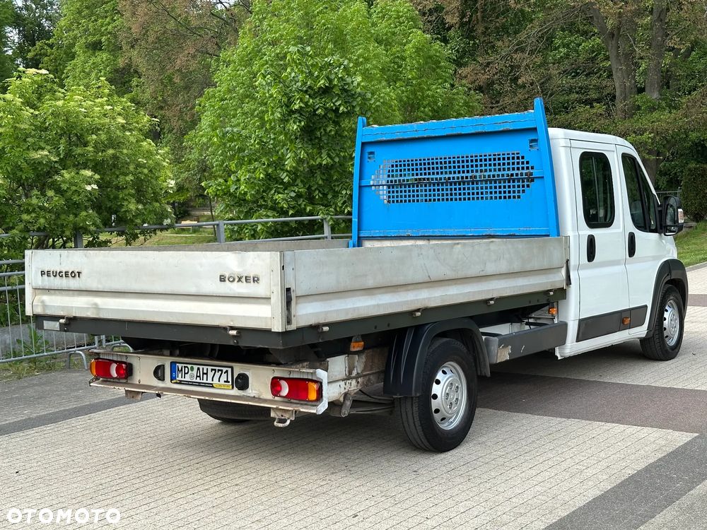 Peugeot BOXER 7 OSÓB, DOKA, SKRZYNIA 3.2/2M! BRYGADÓWKA , DUBEL KABINA - 3