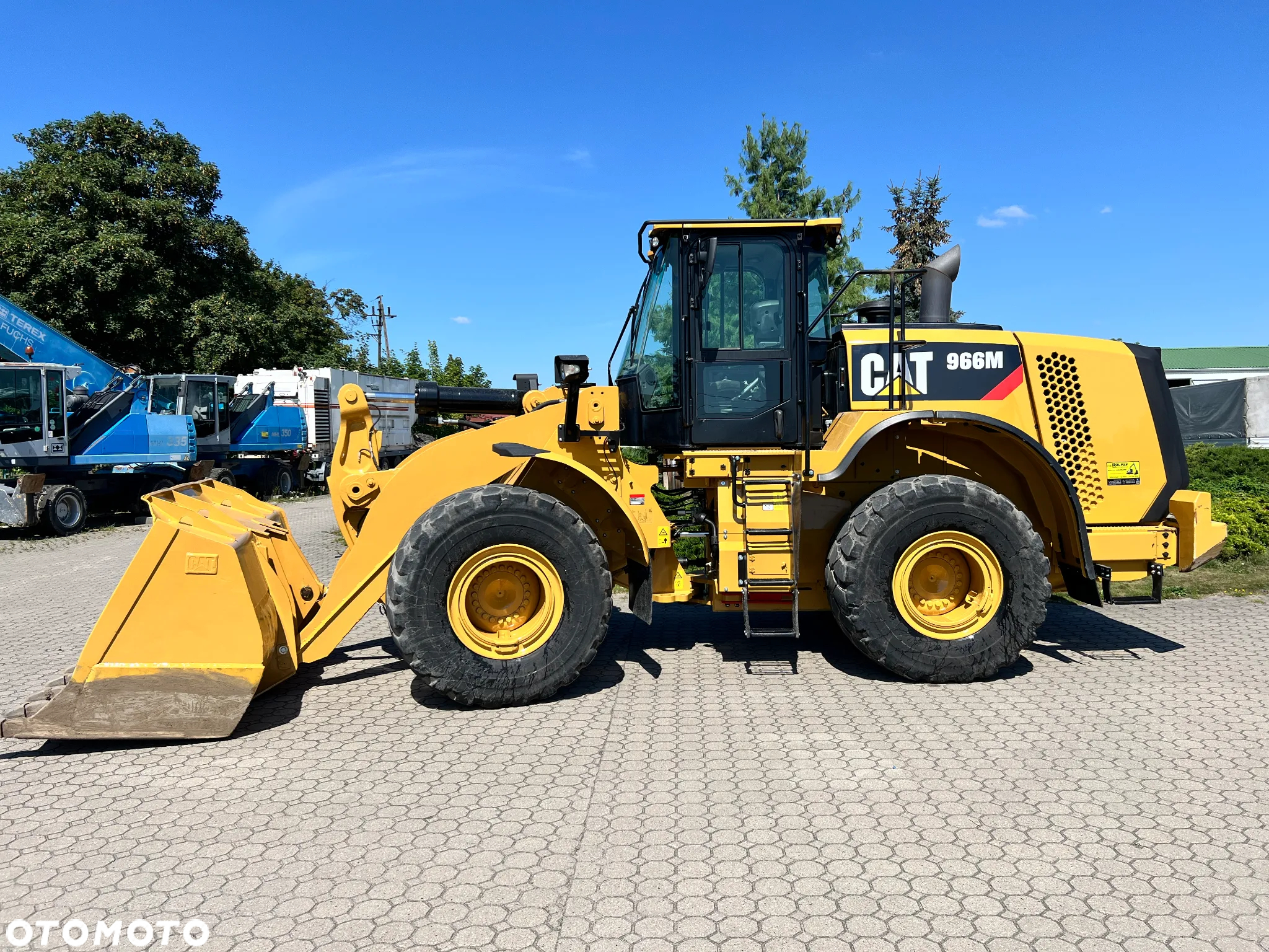 Caterpillar ładowarka CAT 966M 966 WAGA 2014 10700h 24t - 3
