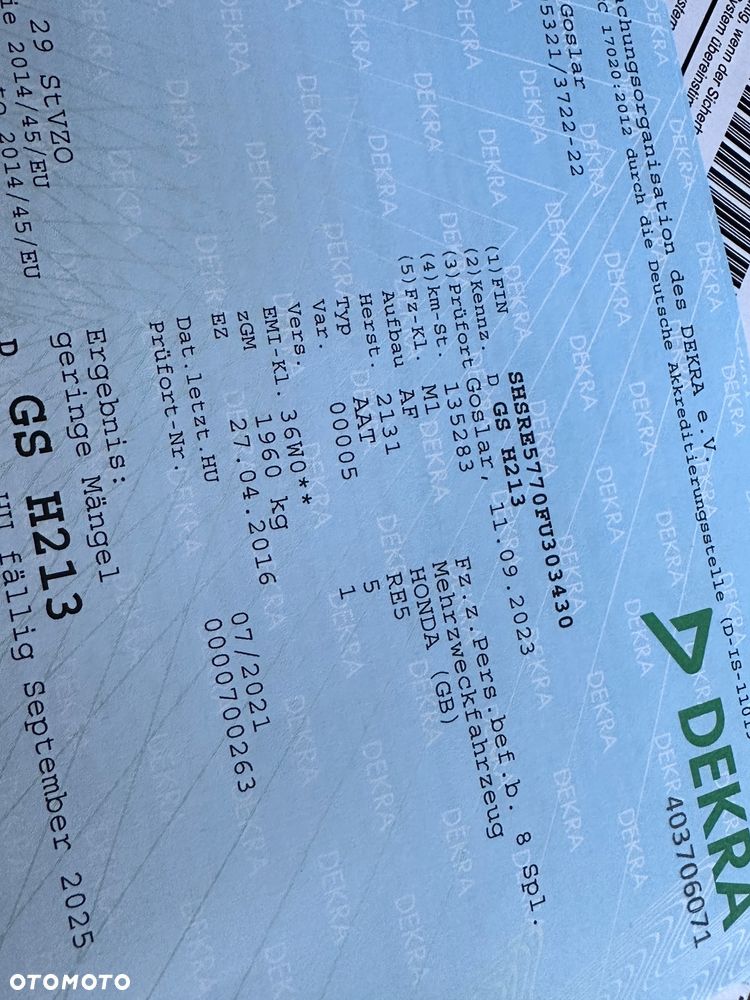 Honda CR-V 2.0i-VTEC 2WD Elegance - 36