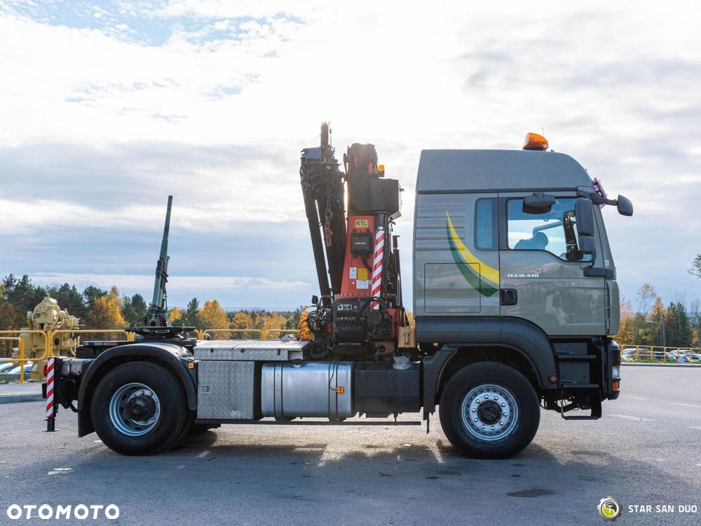 MAN TGA 18.440 4x4 PALFINGER PK 29002 HDS Żuraw Wciągarka - 8