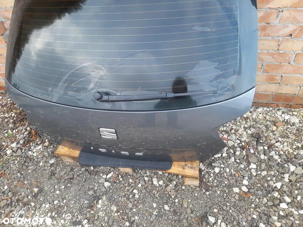 klapa bagażnika tył tylne Seat Ibiza IV lift 6j 5d HB LX7R bez malowania - 10